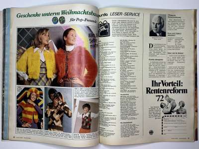 ���������� �32 ������� Burda 12/1972