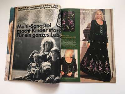 ���������� �25 ������� Burda 10/1975