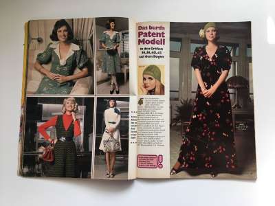 ���������� �14 ������� Burda 12/1974