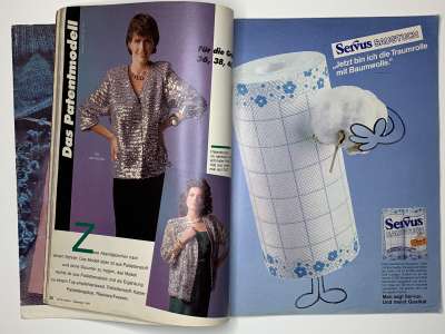 ���������� �19 ������� Burda 12/1985