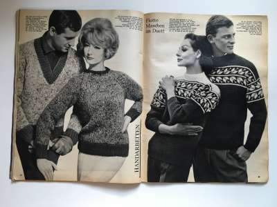���������� �23 ������� Burda 1/1964