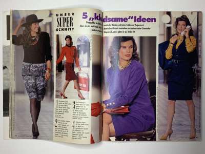 ���������� �17 ������� Burda 8/1989