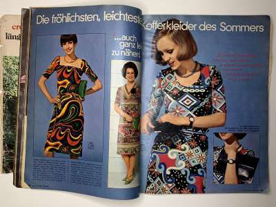 ���������� �18 ������� Burda 7/1974