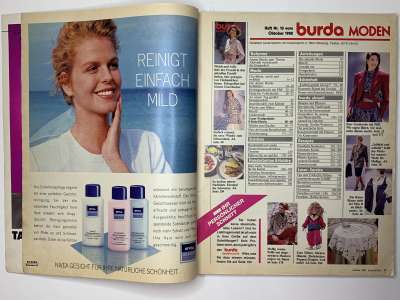 ���������� �1 ������� Burda 10/1988