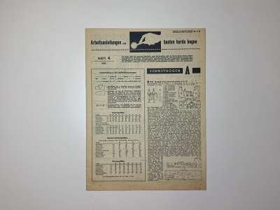 ���������� �54 ������� Burda 4/1961