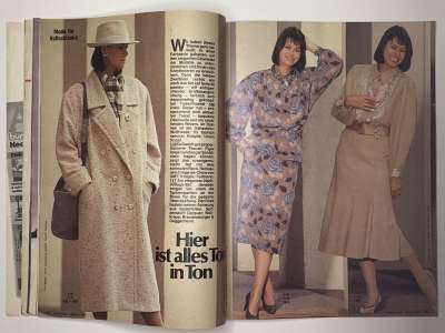 ���������� �19 ������� Burda 10/1985
