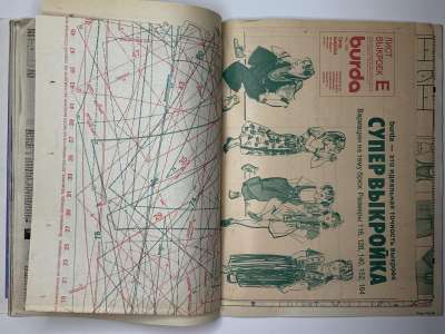 ���������� �24 ������� Burda 7/1990
