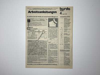���������� �77 ������� Burda 4/1978