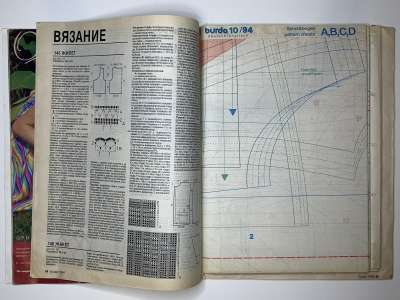 ���������� �21 ������� Burda 10/1994