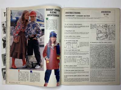 ���������� �24 ������� Burda 9/1988