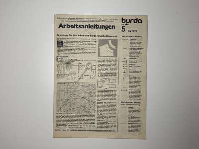 ���������� �136 ������� Burda 5/1978