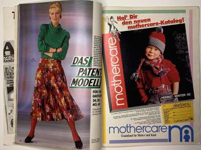 ���������� �21 ������� Burda 8/1985