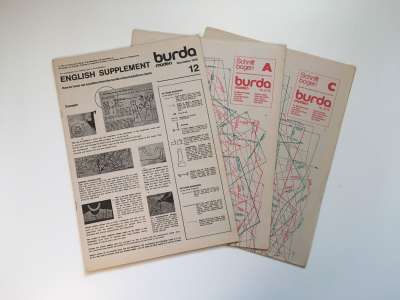 ���������� �39 ������� Burda 12/1975