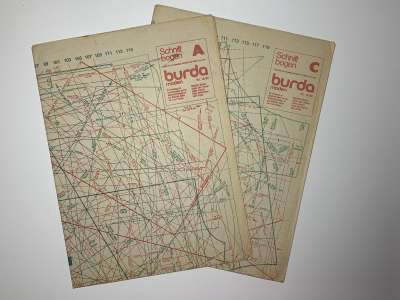 ���������� �54 ������� Burda 12/1980