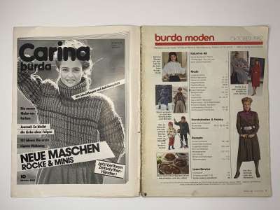 ���������� �1 ������� Burda 10/1982