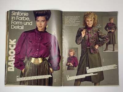 ���������� �4 ������� Burda 10/1982