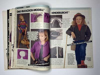 ���������� �21 ������� Burda 8/1983
