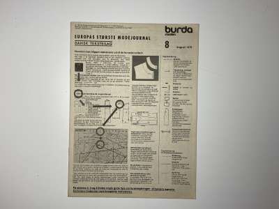 ���������� �37 ������� Burda 8/1979