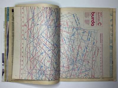���������� �22 ������� Burda 1/1991
