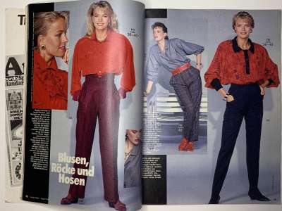 ���������� �16 ������� Burda 8/1985