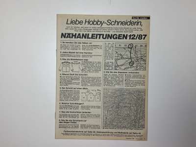 ���������� �78 ������� Burda 12/1987