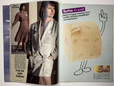 ���������� �21 ������� Burda 10/1985