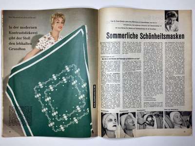 ���������� �25 ������� Burda 8/1961