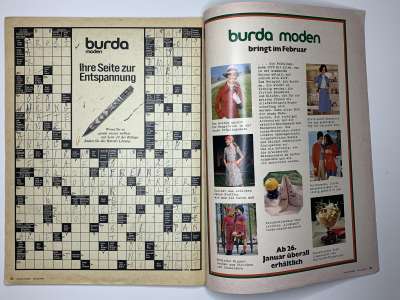 ���������� �39 ������� Burda 1/1972