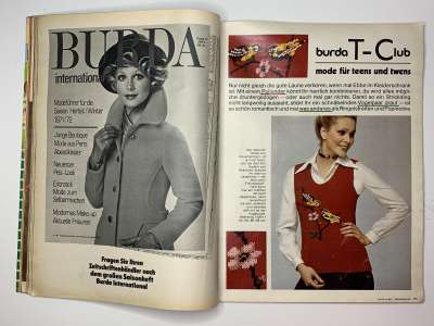 ���������� �22 ������� Burda 9/1971