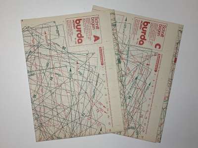 ���������� �51 ������� Burda 7/1988