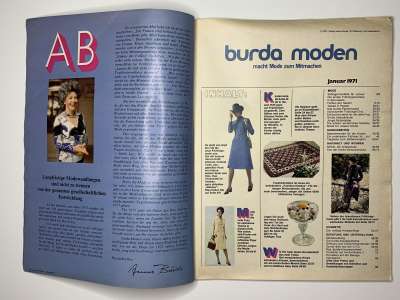 ���������� �2 ������� Burda 1/1971