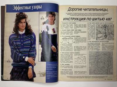 ���������� �20 ������� Burda 4/1987