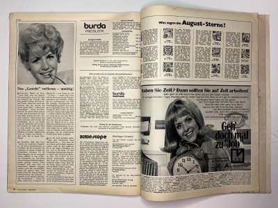 ���������� �33 ������� Burda 8/1971