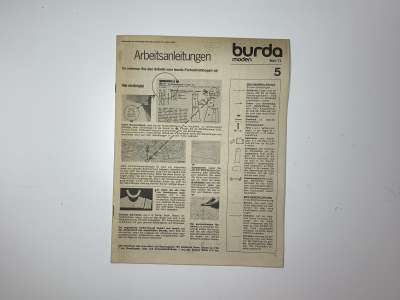 ���������� �71 ������� Burda 5/1971