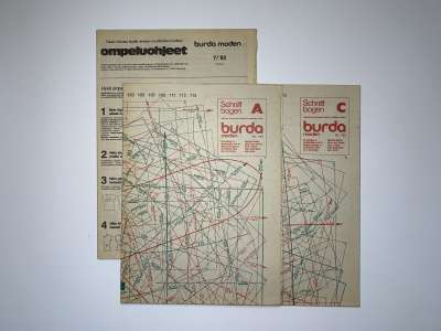 ���������� �44 ������� Burda 7/1982