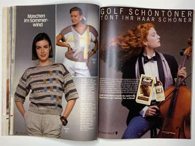 ���������� �24 ������� Burda 7/1984