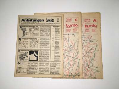���������� �49 ������� Burda 5/1980