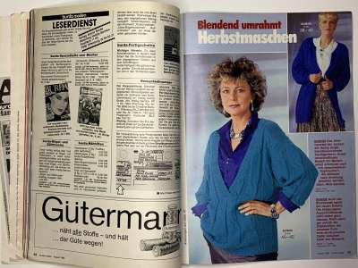 ���������� �24 ������� Burda 8/1985