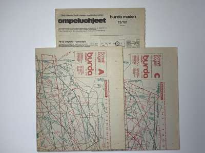 ���������� �54 ������� Burda 12/1982