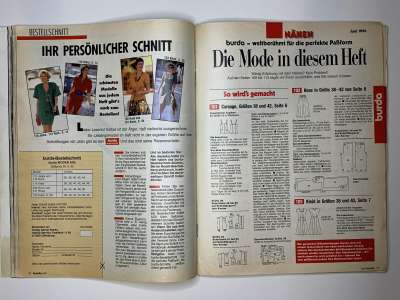 ���������� �37 ������� Burda 6/1990