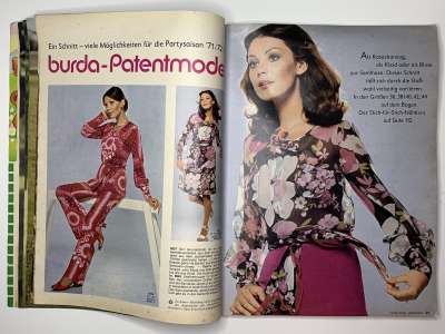 ���������� �9 ������� Burda 10/1971