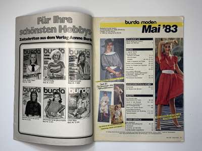 ���������� �1 ������� Burda 5/1983