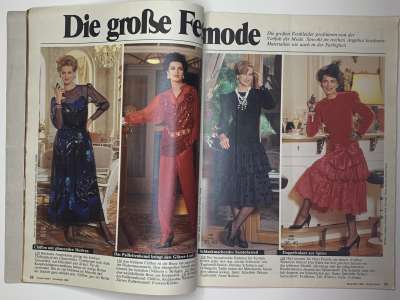 ���������� �11 ������� Burda 11/1985