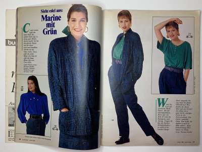 ���������� �14 ������� Burda 1/1988