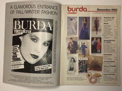 ���������� �2 ������� Burda 12/1985