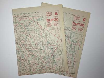 ���������� �54 ������� Burda 12/1980