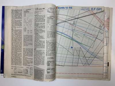 ���������� �5 ������� Burda 12/1995