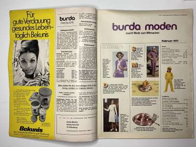 ���������� �2 ������� Burda 2/1971