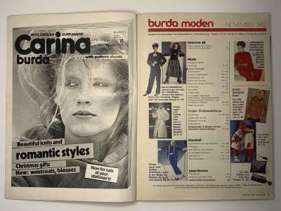 ���������� �1 ������� Burda 11/1982