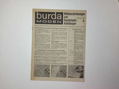 ���������� �55 ������� Burda 2/1967